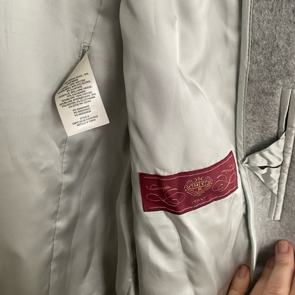 Wilfred The Cacoon Coat New-Virgin Wool, size L, Heather Light Grey - Picture 7 of 16